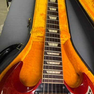 GIBSON LES PAUL/SG 1961 - Cherry #15275 image 9