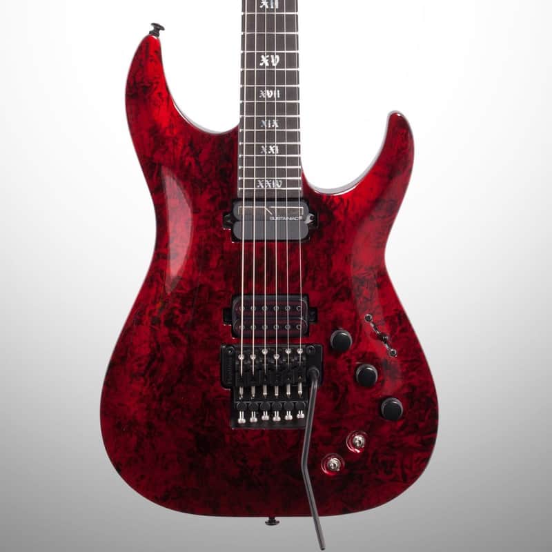 Schecter C-1 FR S Apocalypse Electric Guitar, Red Reign, Open Box (Very Good) image 1