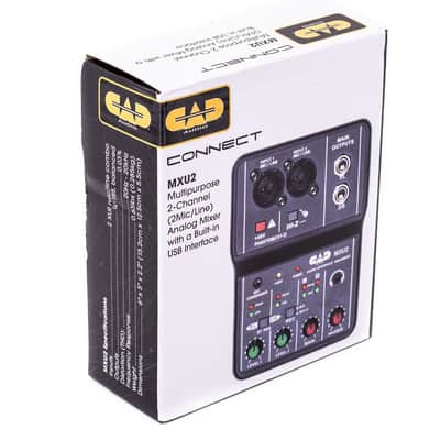 CAD 2 Channel Mixer with Phantom Power image 6