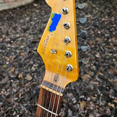 Lefty Warmoth Custom Made Stratocaster reissue 2000' image 8