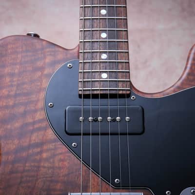 SUHR USA Custom Shop Classic T Claro Walnut "Natural + Pau Ferro" (2017) image 5