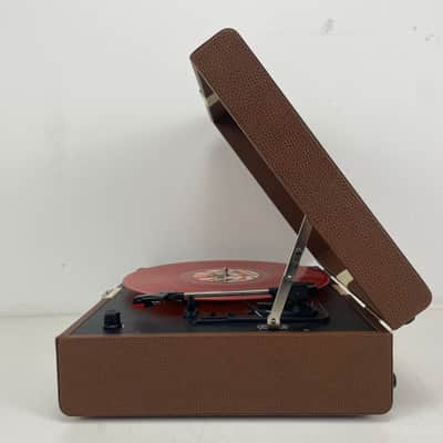 Classic Phono (Lenco) - TT-33 Brown - Portable Phono Suitcase - Speakers Built-In image 9