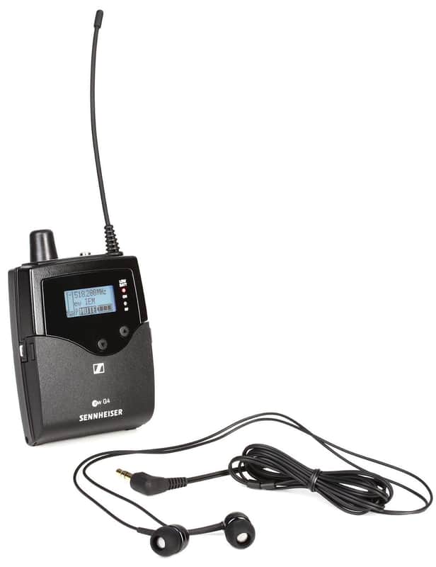 Sennheiser EK IEM G4 Wireless In-Ear Monitor Bodypack Receiver, A Band image 1