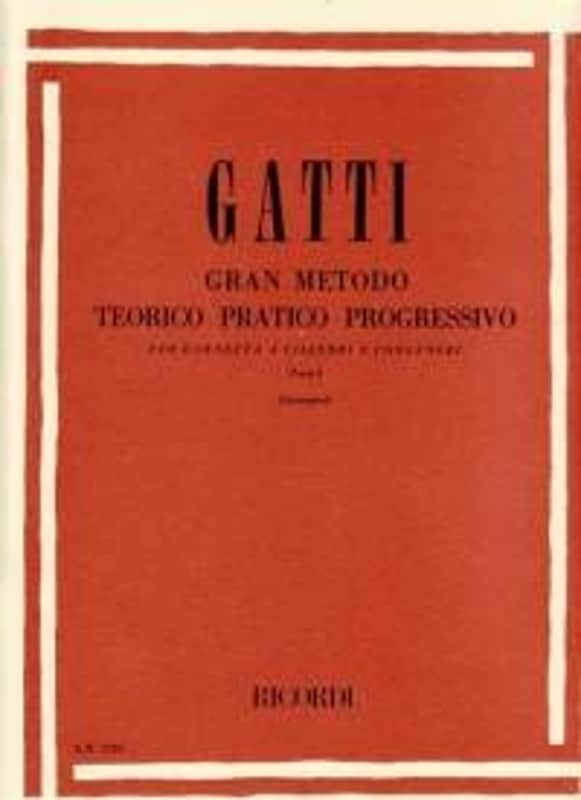 Gran Metodo Teorico Pratico Progressivo Per Tromba Parte I Gatti D. image 1