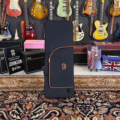 Danelectro Long Horn 58 Bass LEFTY ZURDO ( Super Limited) W/ Foam Case Copper Burst image 25