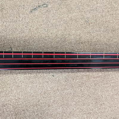 1965 Bartell (Hohner) Fretless Bass Guitar, Semi-Hollow, Pad, Case, Rare Sunburst, Woody Tone! image 6