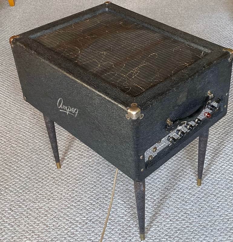 Ampeg  Johnny Smith JS 35 Fountain of Sound 1957 Dark Blue image 1