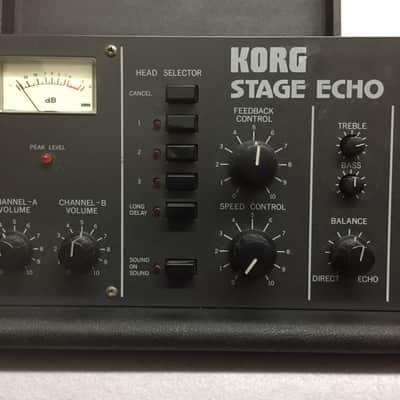 Korg SE-500 Stage Echo Tape Delay 1970s - Black image 6