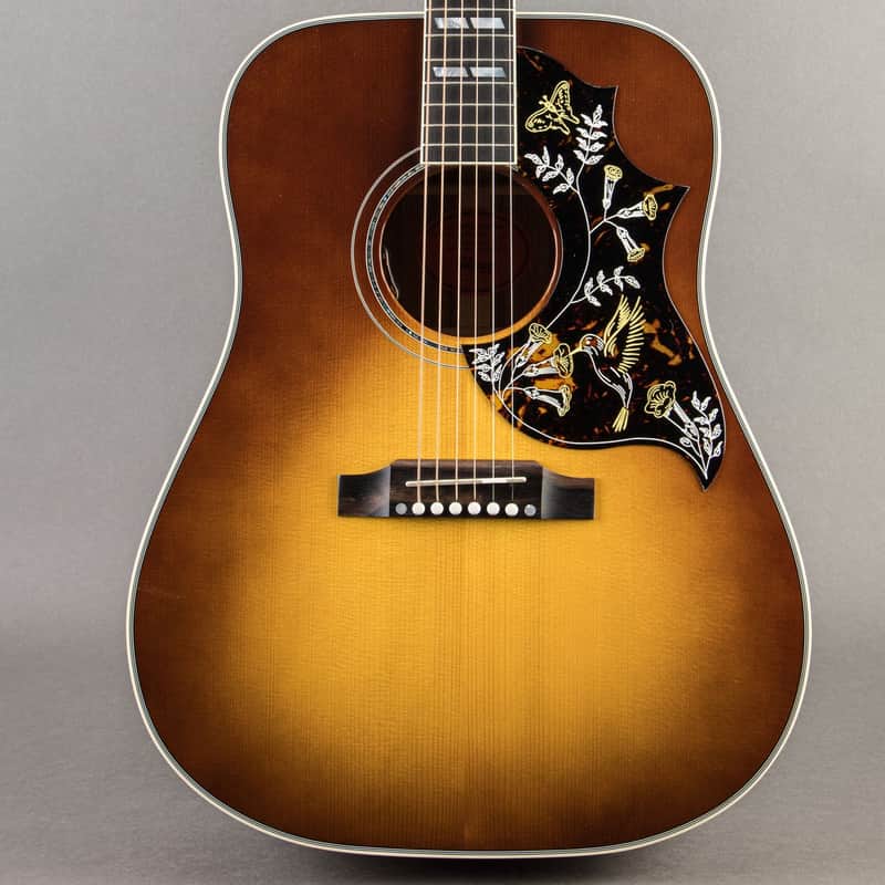 Gibson Custom Shop Hummingbird Koa 2025, Honey Burst