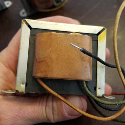 Woodward Schumacher 12559 Voice of Music Vintage Output Transformer OT Tested 625:1 135:1 400:1 Tube Amp Audio 1958-1962 image 6