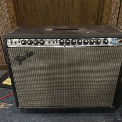 Fender Twin Reverb 2-Channel 100-Watt 2x12" Guitar Combo 1972 - 1976 - Silverface image 1