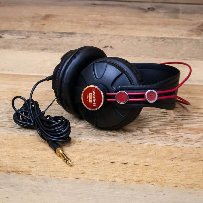 Focusrite Scarlett HP60 MKI Studio Headphones Black HP-60 MK1 U283929 image 1