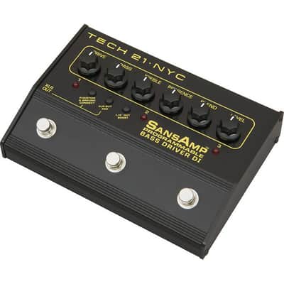 Tech 21 SansAmp 3-Channel Programmable Bass Driver DI image 4