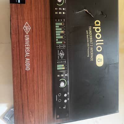 Universal Audio Apollo 8 QUAD Thunderbolt 2 Audio Interface 2010s - Black image 5