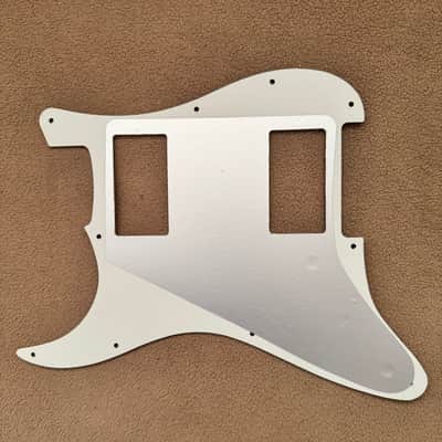 Stratocaster HH Parchment Pickguard 1 ply image 3