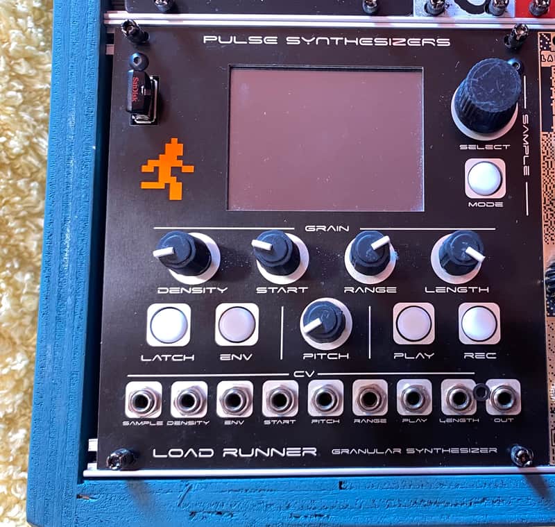Pulse synthesizer Load Runner - Granular synthesizer (Eurorack module) image 1