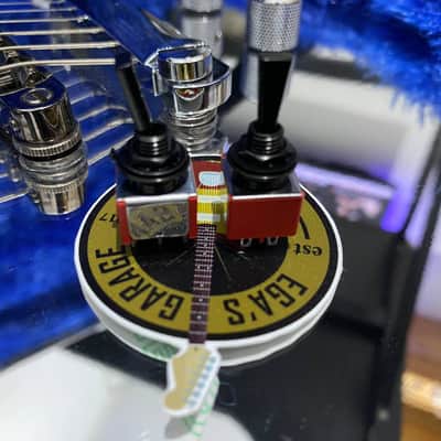 Toggle Mini Flat Lever switch 2 Way & 3 Way | Guitar Coil Tap Switch 3PDT | Black Finish image 2
