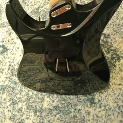 Mid-90s Black Yamaha RGX 421D FR Tremolo Super Strat HSH
