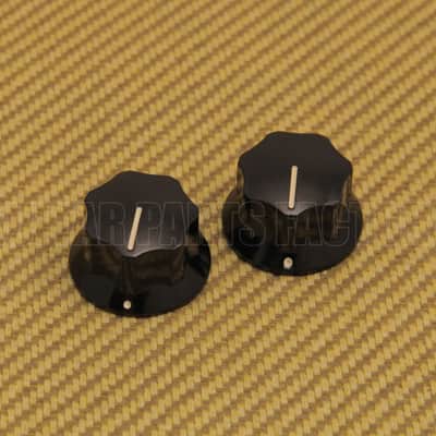001-9455-049 (2) Genuine Fender Jaguar Mustang & Mustang Bass Guitar Knobs