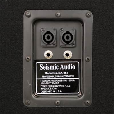 Pair of 15" PA DJ PRO AUDIO Speakers w/ 2 Tripod Stands image 5