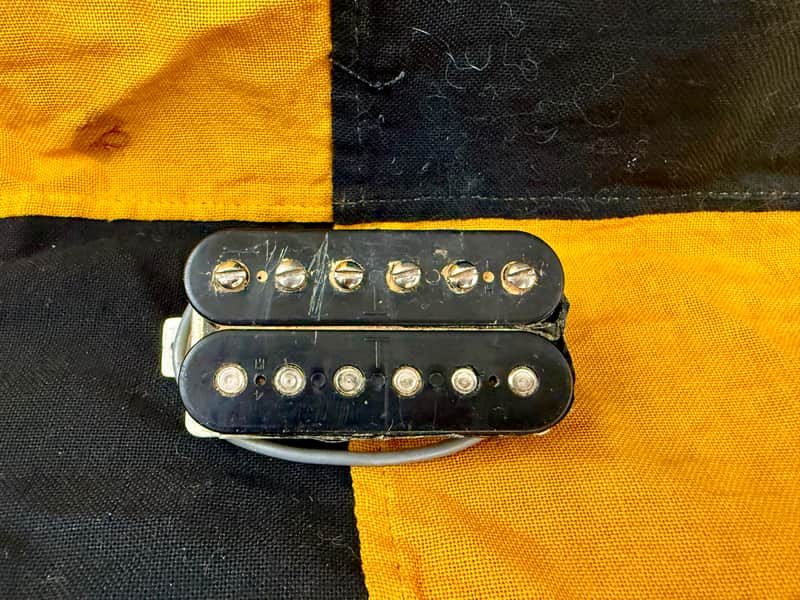 Vintage Gibson Patent Number Sticker T-Top Humbucker Guitar Pickup Circa 1969-1975 image 1