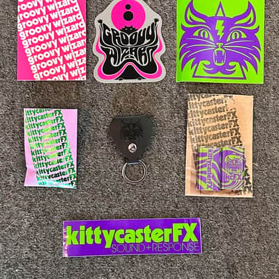 kcFX kittycasterFX Groovy Wizard - Silver, Black and Pink image 4