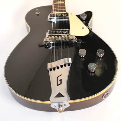 1954 Gretsch Duojet 6128 • 1954 • Very Good Condition • Black • OHC image 7