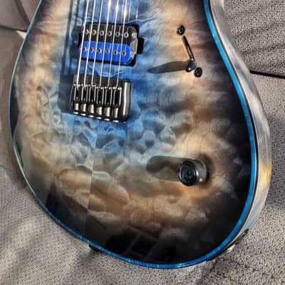 Mayones Regius 6 Galaxy Eye Blue BKP Warpig + Case image 4