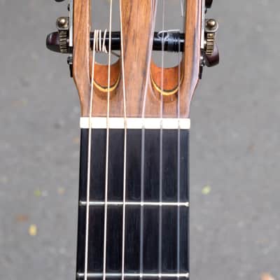 Carlos Pina Flamenco Blanca 198x-1995 - Lacquer w/cutaway image 9