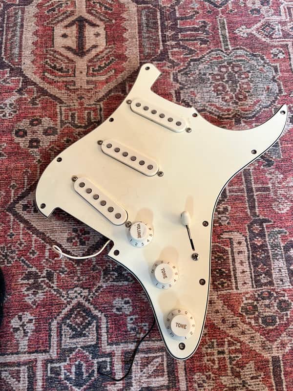 Suhr V70 pickups Fender Stratocaster loaded pickguard image 1