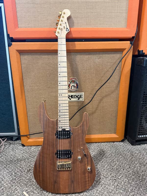 Charvel Pro-Mod DK24 HH HT M Mahogany with Figured Walnut Top