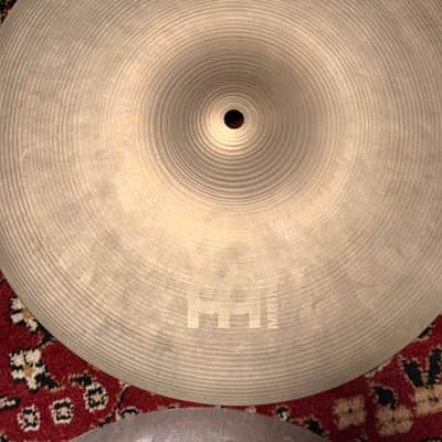 Meinl 14" Byzance Vintage Sand Hi-Hat (Pair) 2010 - Present - Sandblasted image 6