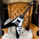2021 Gibson Custom Shop Kirk Hammet 1979 Flying V Black Murphy Labs Electric Guitar W/ Original Hardshell Case & Candy!