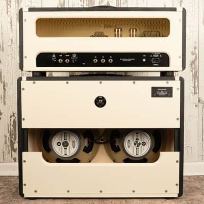 Divided by 13 BW1969 Butch Walker Signature Head and Matching 2x12 Cab - White/Black w/Pinstripe Grill image 8