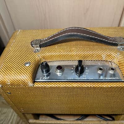 Fender Champ 5F1 Narrow Panel 5-Watt 1x8" Guitar Combo 1958 - 1964 - Tweed image 15