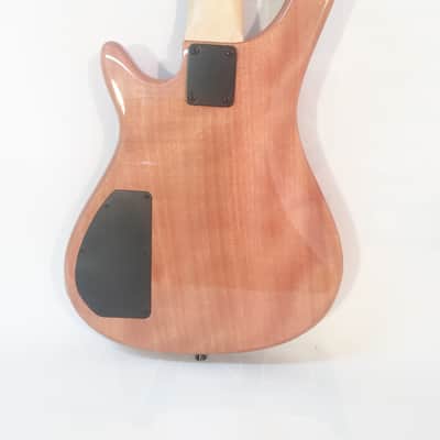 Stadium 5-String Bass Guitar-Natural Gloss Finish-2-J Bass style Pickups-NEW-w/Shop Setup! image 6