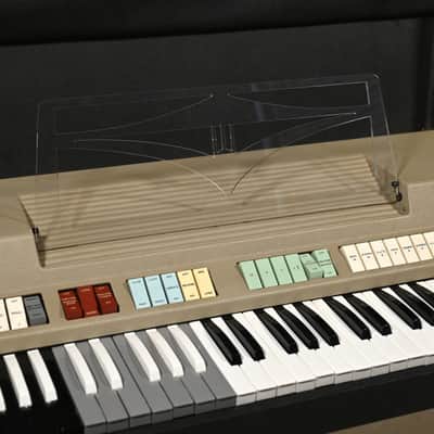 Farfisa Combo Compact Organ Sheet Music Rack - Clear Plexiglass Reproduction image 3