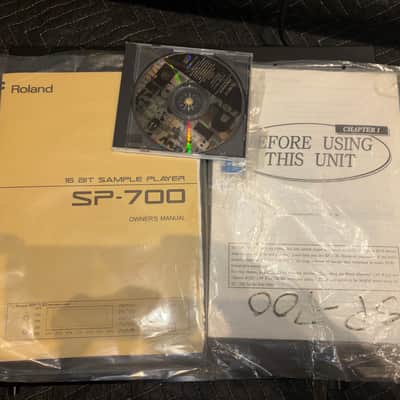 Roland SP-700 Sampler 1980s - Black image 5