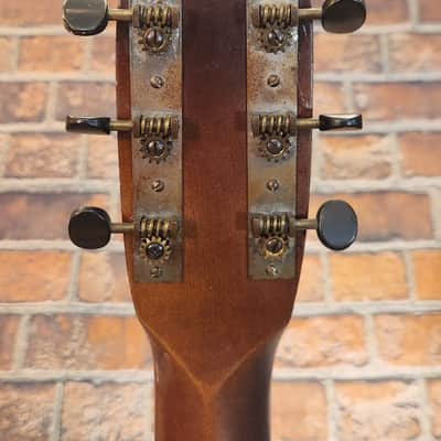 Harmony OR Kay? Vintage 1960s Pineapple Shaped Guitar Just Restored image 14