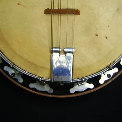 RARE Vintage 1920s Melody Major Banjolin (Banjo Mandolin) With Original Case  Natural image 9