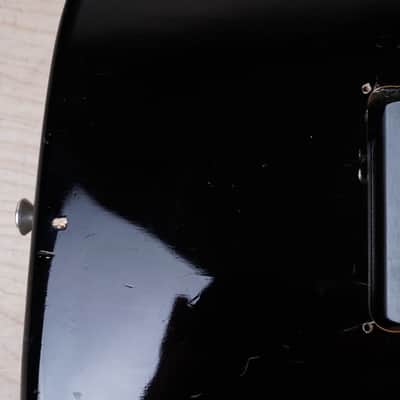 Fender 40th Anniversary ST54-70AS Stratocaster Reissue MIJ 1994 Black Japan w/ Foto Flame Neck w/ Bag image 14