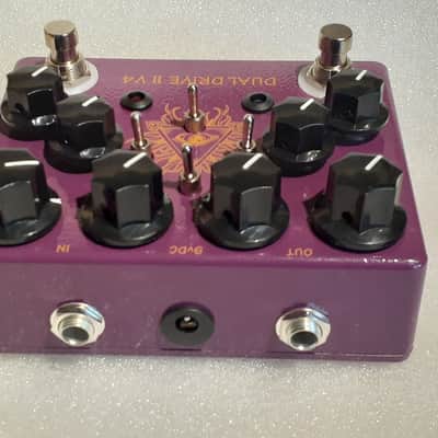 Hot Box HB-DD Dual Drive II V4 Overdrive + Dist + High Gain +4 Togl Marshall Bluesbreaker KOT Tone image 3