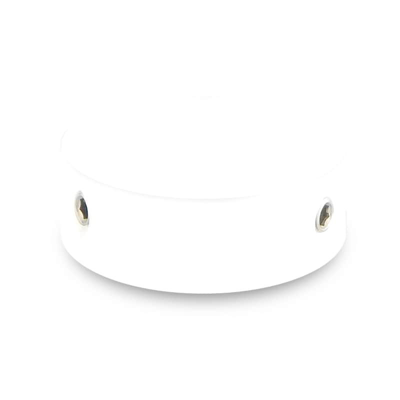 NEW BAREFOOT BUTTONS V1 - WHITE PLASTIC image 1