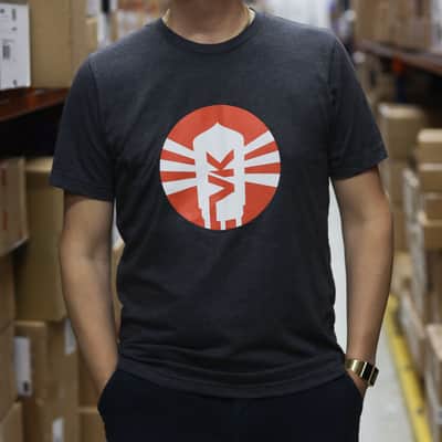 Vintage King T-Shirt - Gray with Red Logo - XL image 10
