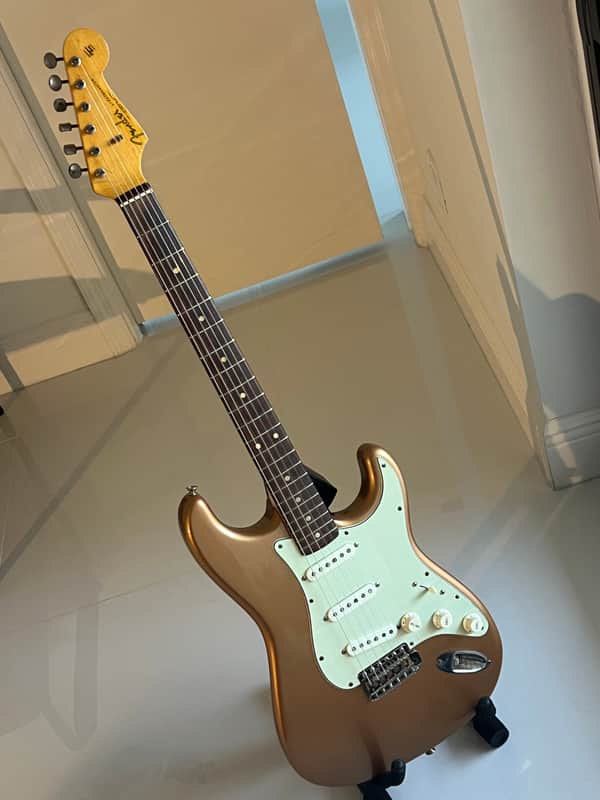 Fender Stratocaster 1962  - SLAB Neck - Gold image 1