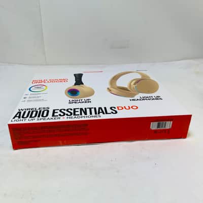 HyperGear Wireless Audio Essentials Duo Light Up Bluetooth Speaker Headphones image 3