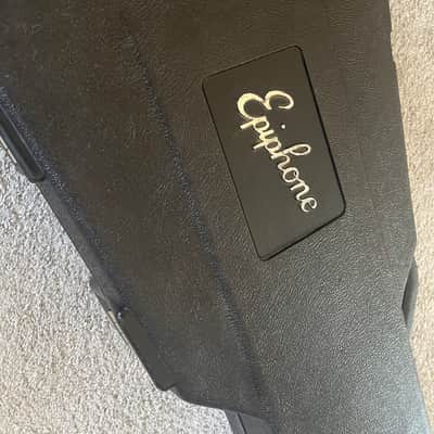 Epiphone Hardshell Chainsaw Guitar Case 80s - Black image 1