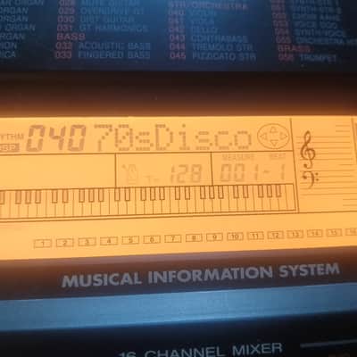 Casio  CTK 711 EX mid-90s - black fully tested image 6