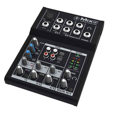 Mackie Mix5 | 5 Channel Non Powered Compact Mixer image 1