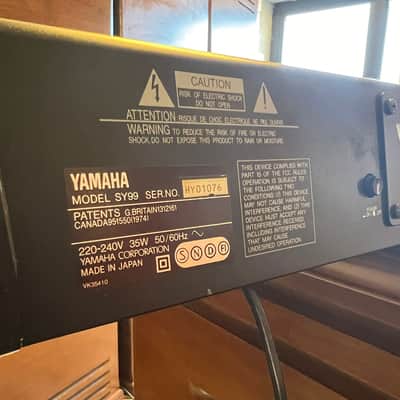 Yamaha SY99 Synthesizer 1991 - Black Bild 7